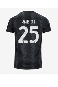Fotbalové Dres Juventus Adrien Rabiot #25 Venkovní Oblečení 2022-23 Krátký Rukáv